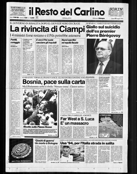 Il Resto del Carlino : giornale dell'Emilia